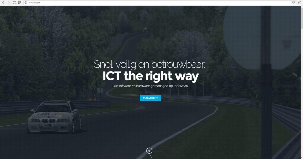 LC ICT website homepage